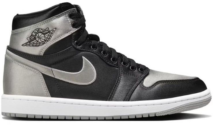 Nike Air Jordan 1 Retro High OG Satin Shadow Zwart