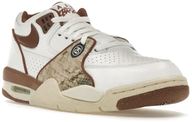Nike Nike Air Flight 89 Low SP Stussy Pecan Wit