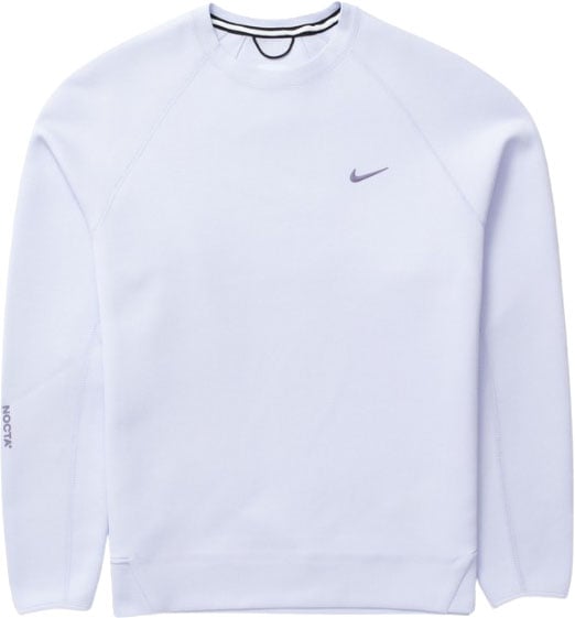 Nike Tech Fleece Crewneck Sweatshirt Nocta NRG Palest Violet Daybreak Paars