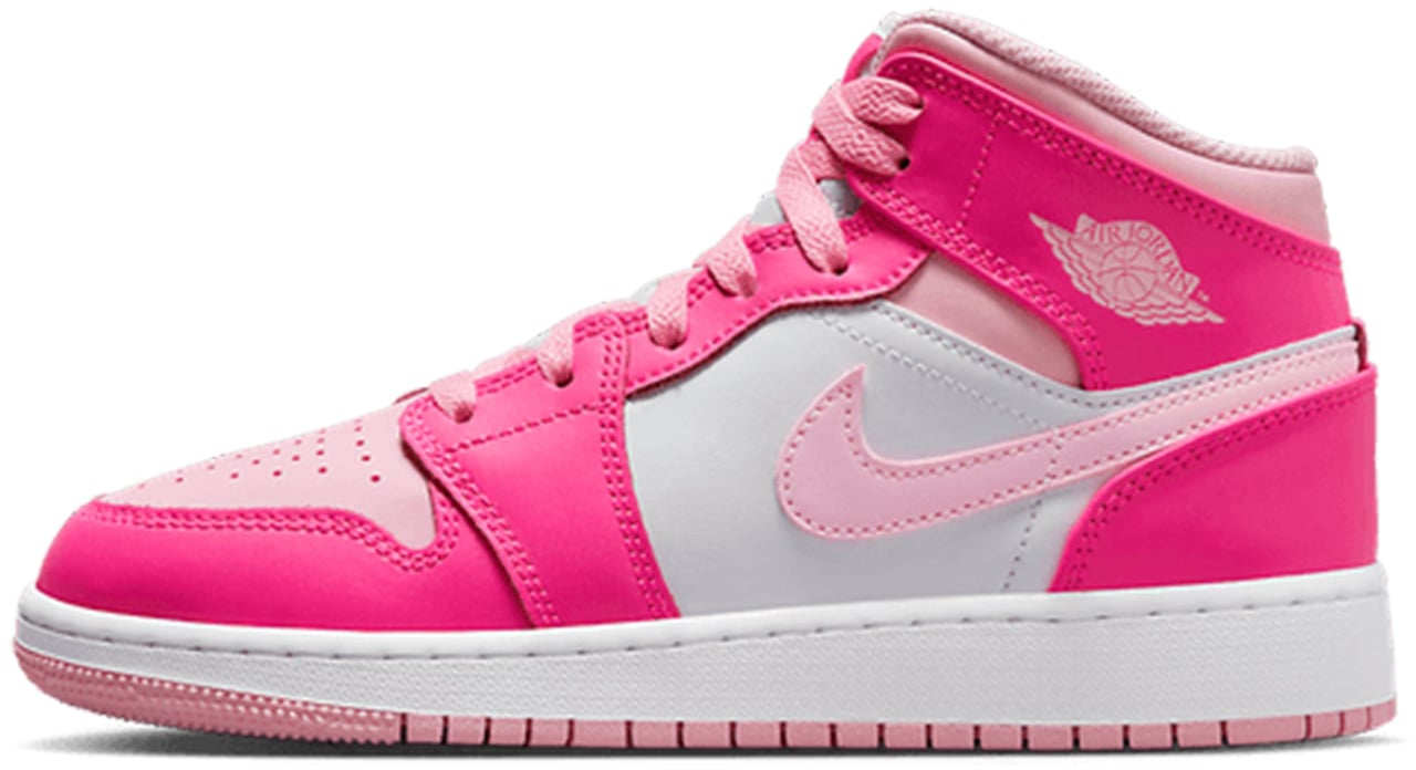 Nike Air Jordan 1 Mid Fierce Pink (GS) Divers