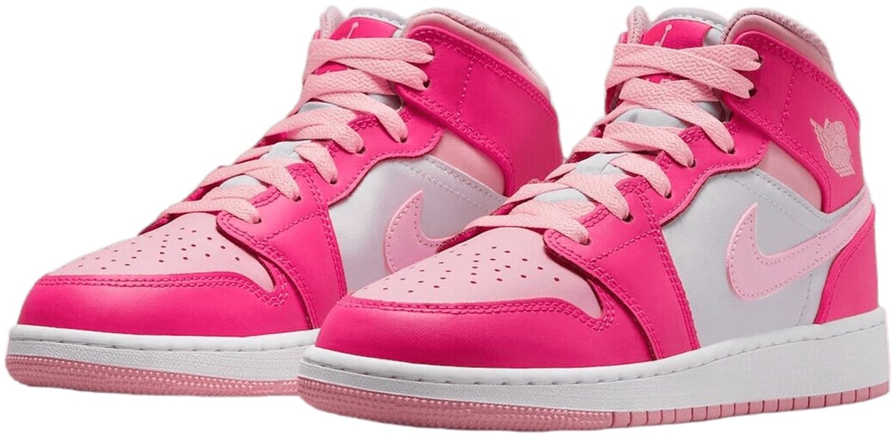 Nike Air Jordan 1 Mid Fierce Pink (GS) Divers