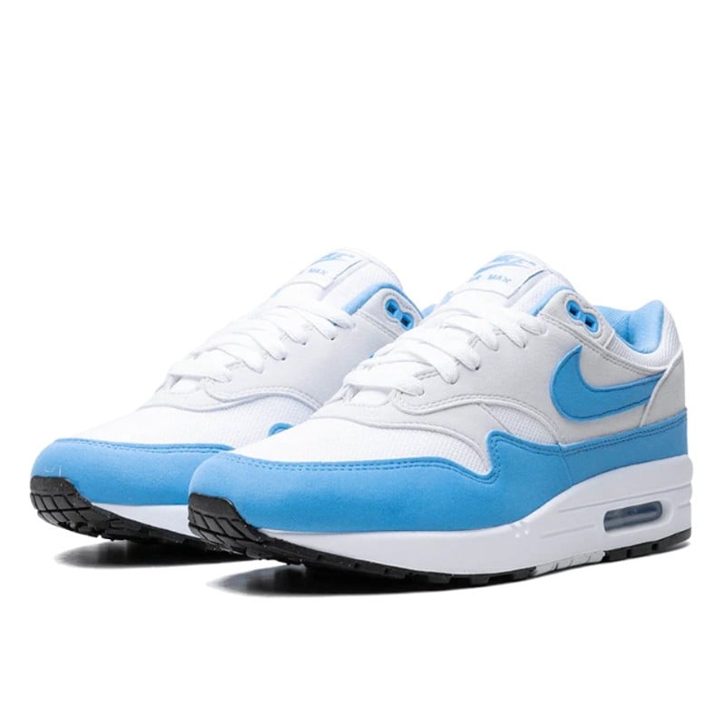 Nike Nike Air Max 1 White University Blue Lichtblauw