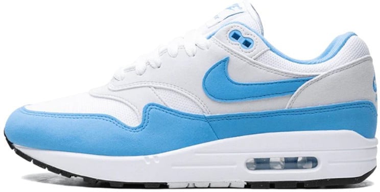 Nike Nike Air Max 1 White University Blue Lichtblauw