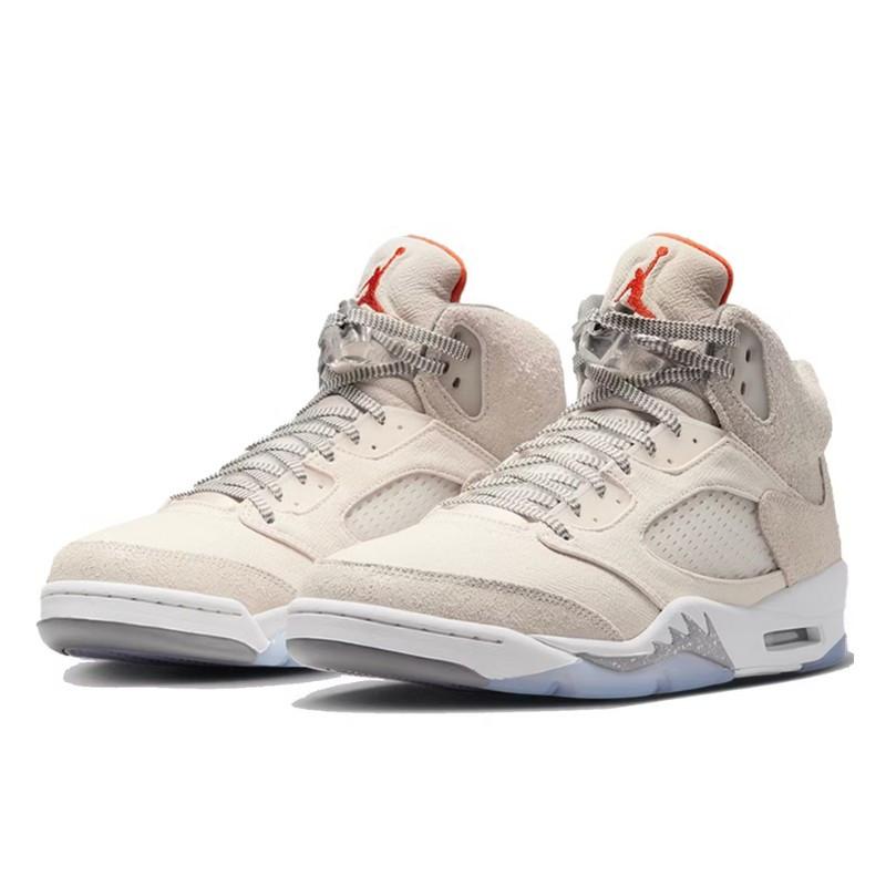 Nike Air Jordan 5 Retro SE Craft Light Orewood Brown Wit
