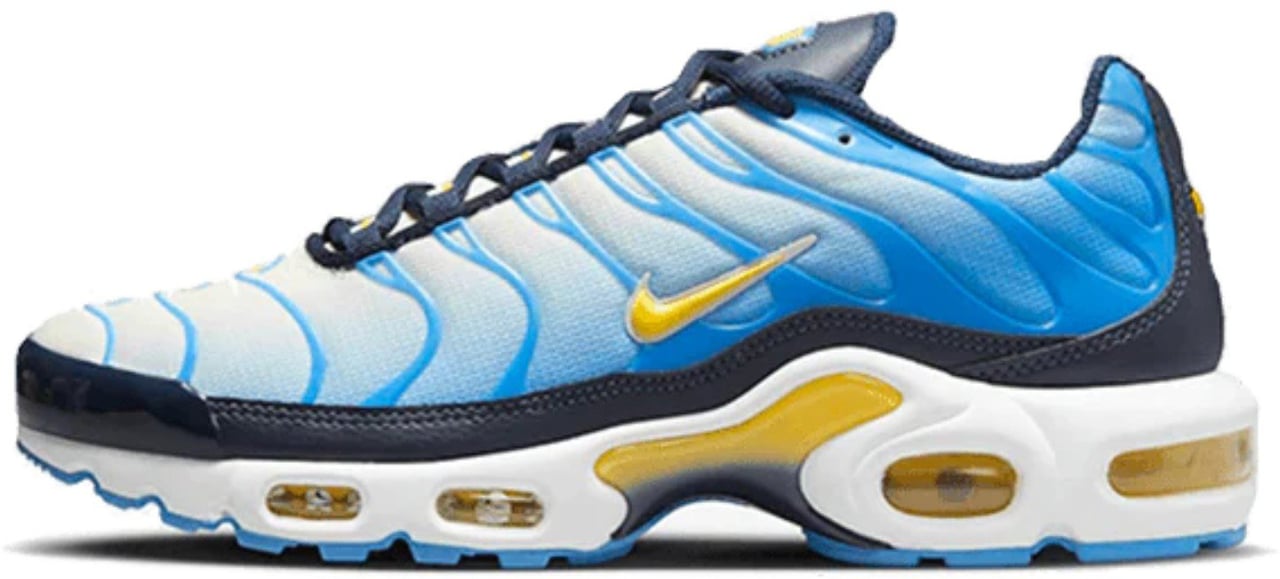 Nike Nike Air Max Plus University Blue Topaz Gold Wit