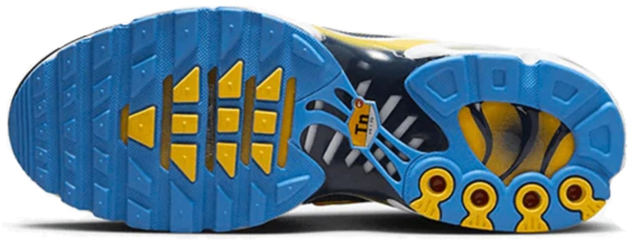 Nike Air Max Plus University Blue Topaz Gold Blauw