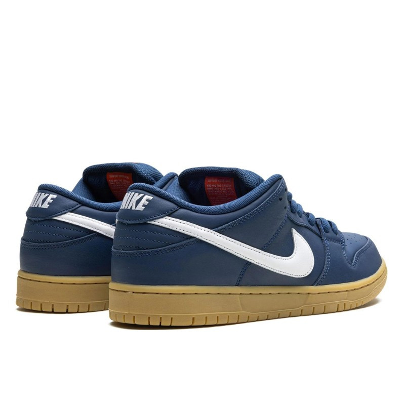 Nike Nike SB Dunk Low Navy Gum Blauw