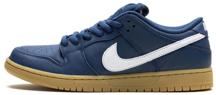 Nike Nike SB Dunk Low Navy Gum Blauw
