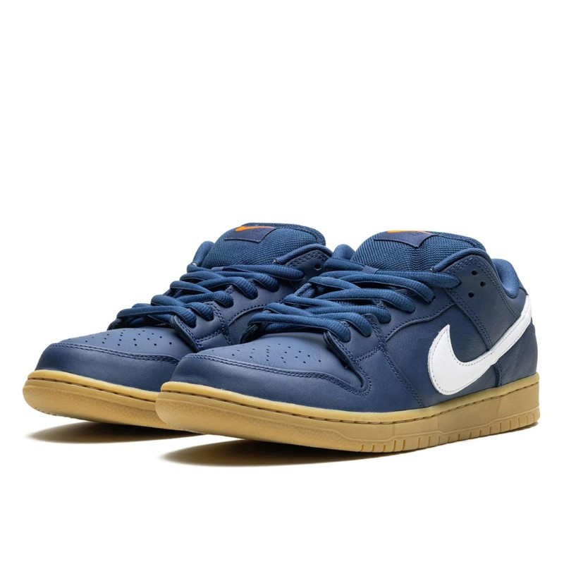 Nike Nike SB Dunk Low Navy Gum Blauw