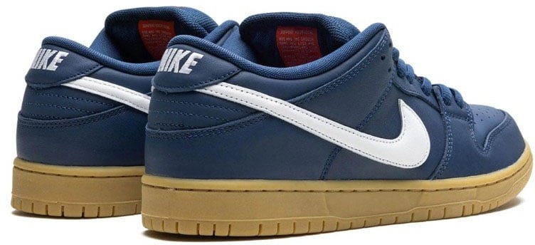 Nike Nike SB Dunk Low Navy Gum Blauw