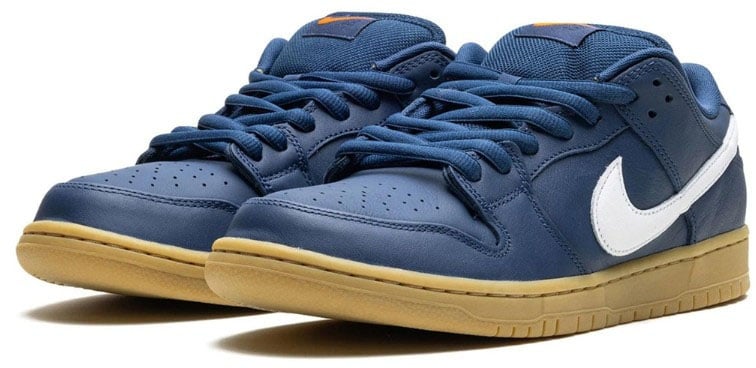 Nike Nike SB Dunk Low Navy Gum Blauw
