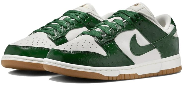Nike Nike Dunk Low LX Gorge Green Ostrich Groen