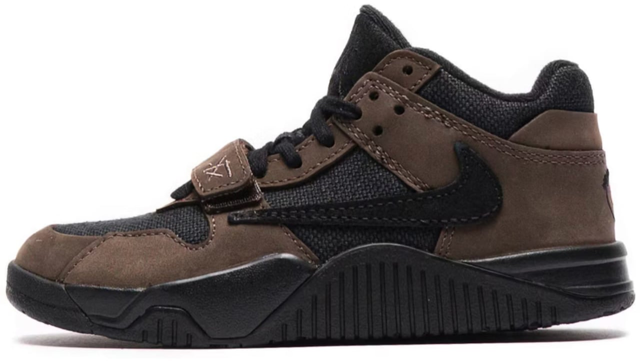 Nike Air Jordan Jumpman Jack TR Travis Scott Dark Mocha Enfant et Bébé Zwart