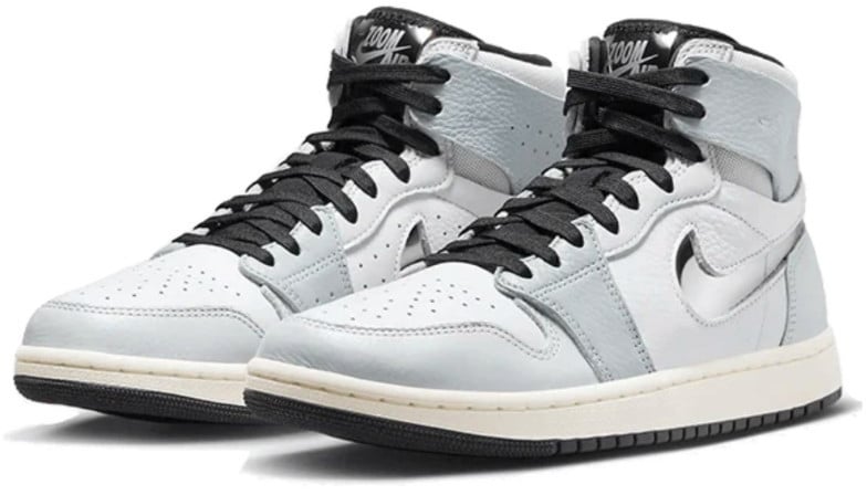 Nike Air Jordan 1 Zoom CMFT 2 Chrome Swoosh Wit