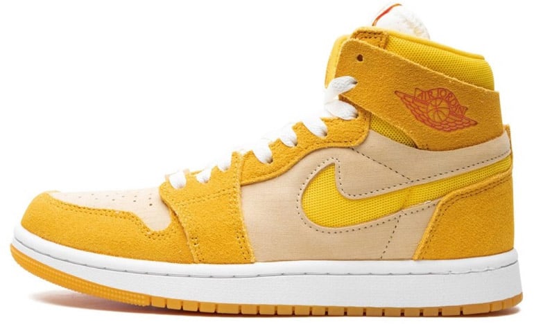 Nike Air Jordan 1 High Zoom Air CMFT 2 Yellow Ochre Geel