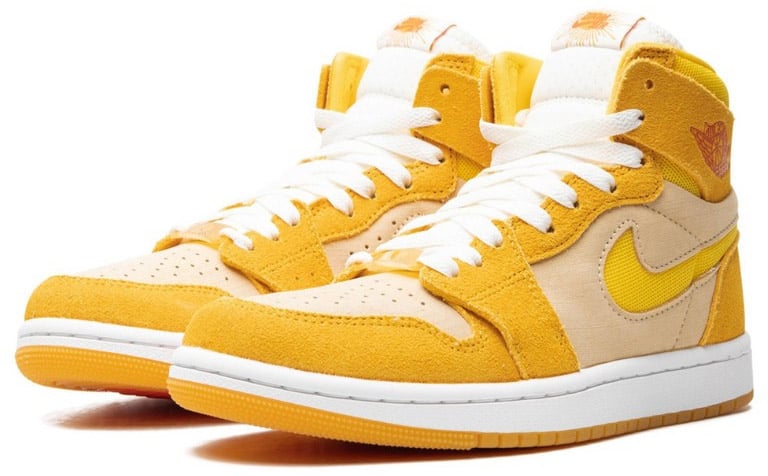 Nike Air Jordan 1 High Zoom Air CMFT 2 Yellow Ochre Geel