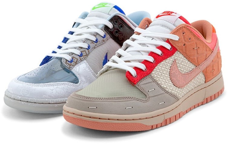 Nike Nike Dunk Low SP What The CLOT Blauw