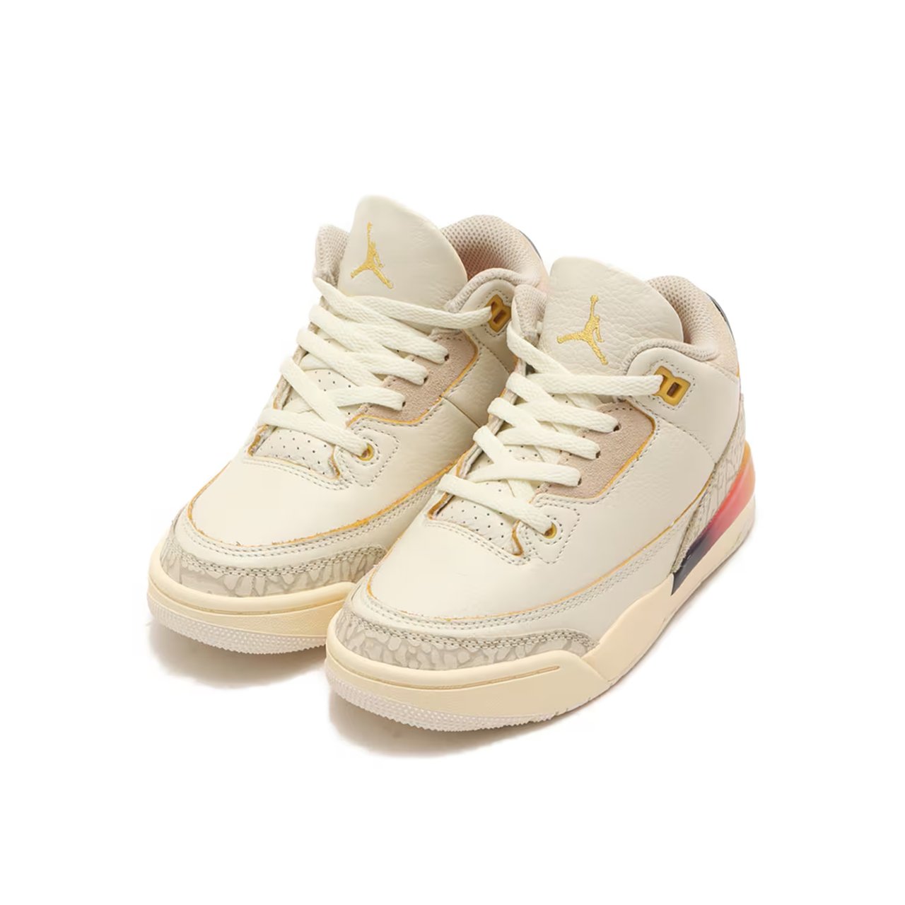 Nike Air Jordan 3 Retro SP J Balvin Medellín Sunset Enfants et bébés Beige