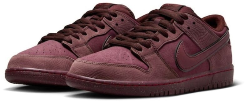 Nike Nike SB Dunk Low City Of Love Burgundy Crush Bruin