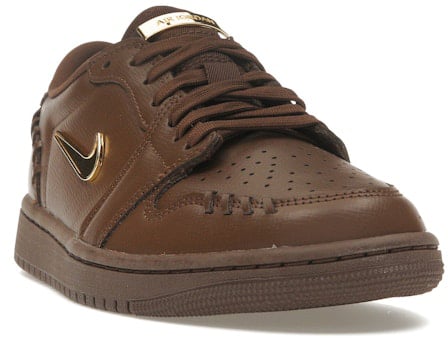 Nike Jordan 1 Low Method of Make Cacao Wow (Women's) Goud