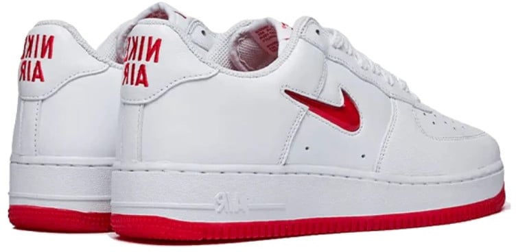 Nike Nike Air Force 1 Low '07 Retro Color of the Month Jewel Swoosh University Red Wit