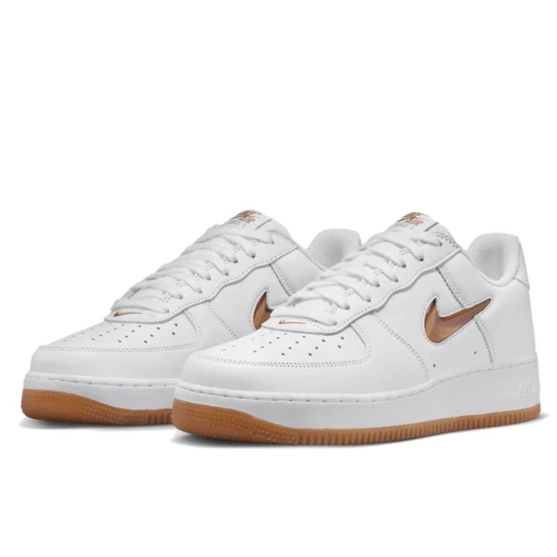 Nike Nike Air Force 1 '07 Low Retro Color of the Month Jewel Bronze Gum Wit