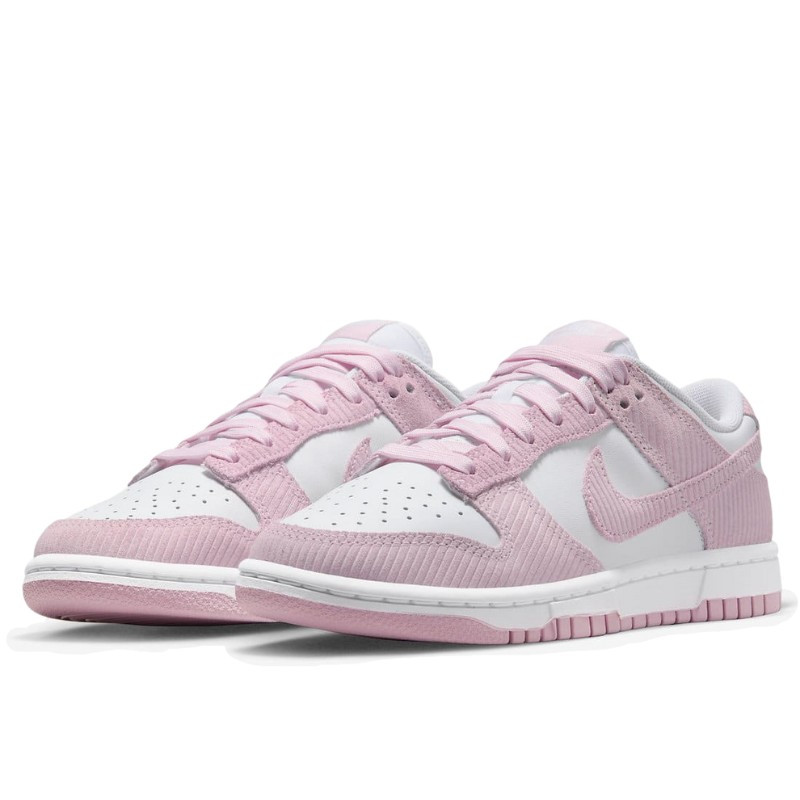 Nike Nike Dunk Low Pink Corduroy Roze