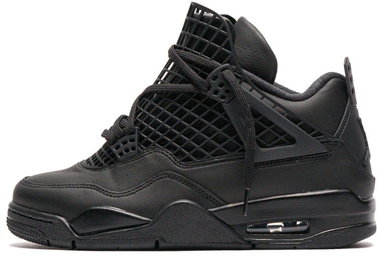 Nike Air Jordan 4 Retro Net Black Zwart
