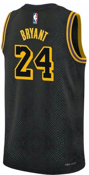 Nike Maillot Nike Basketball Kobe Mamba Mentality Los Angeles Zwart