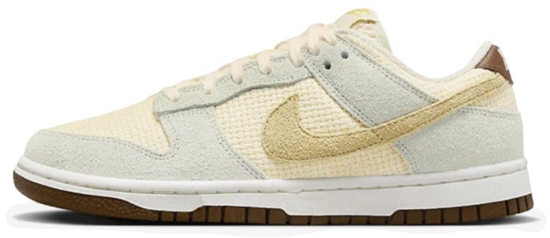 Nike Nike Dunk Low Hemp Coconut Milk Geel