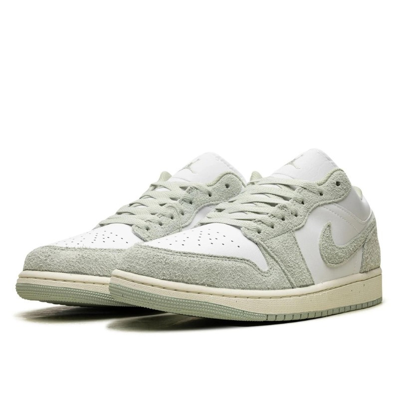 Nike Air Jordan 1 Low SE White Seafoam Groen