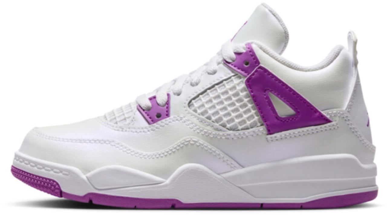 Nike Air Jordan 4 Retro Hyper Violet Enfant et Bébé Paars