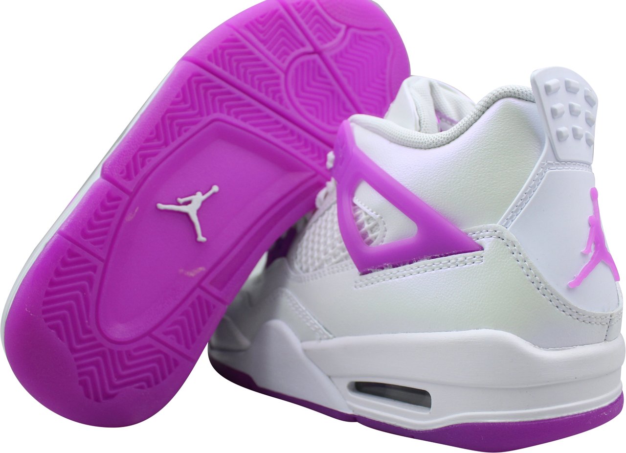 Nike Air Jordan 4 Retro 'Hyper Violet' (GS) Paars