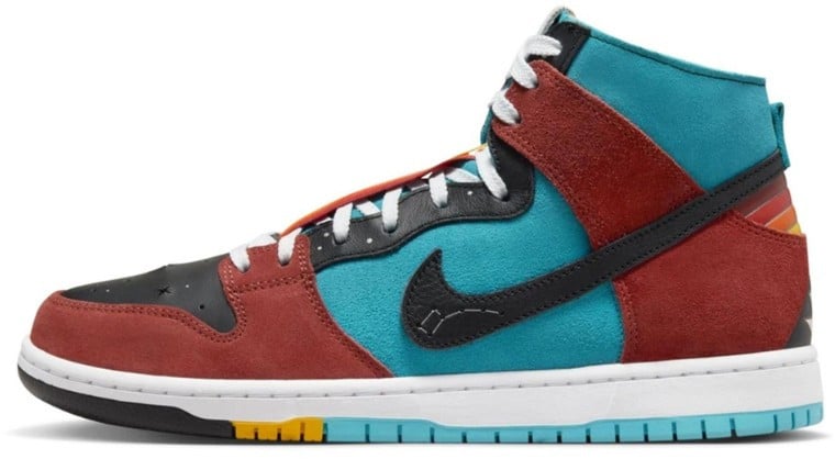 Nike Nike SB Dunk High Di’orr Greenwood Navajo Arts Blauw