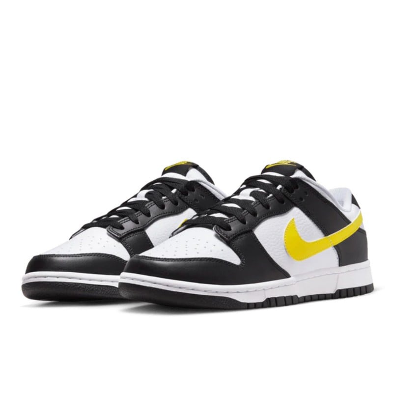 Nike Nike Dunk Low Black Yellow White Zwart
