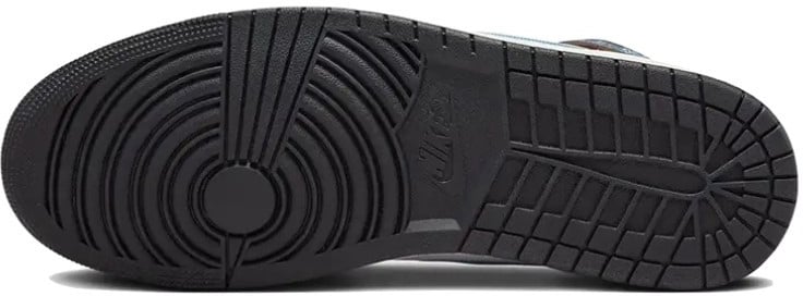 Nike Air Jordan 1 Mid SE Brown Blue Grey Wit