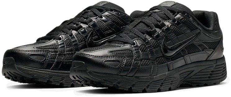 Nike Nike P-6000 Premium Triple Black Zwart