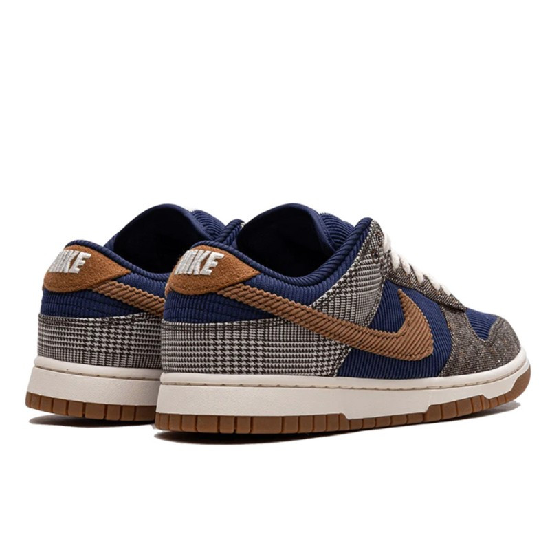 Nike Nike Dunk Low Premium Tweed Corduroy Blauw