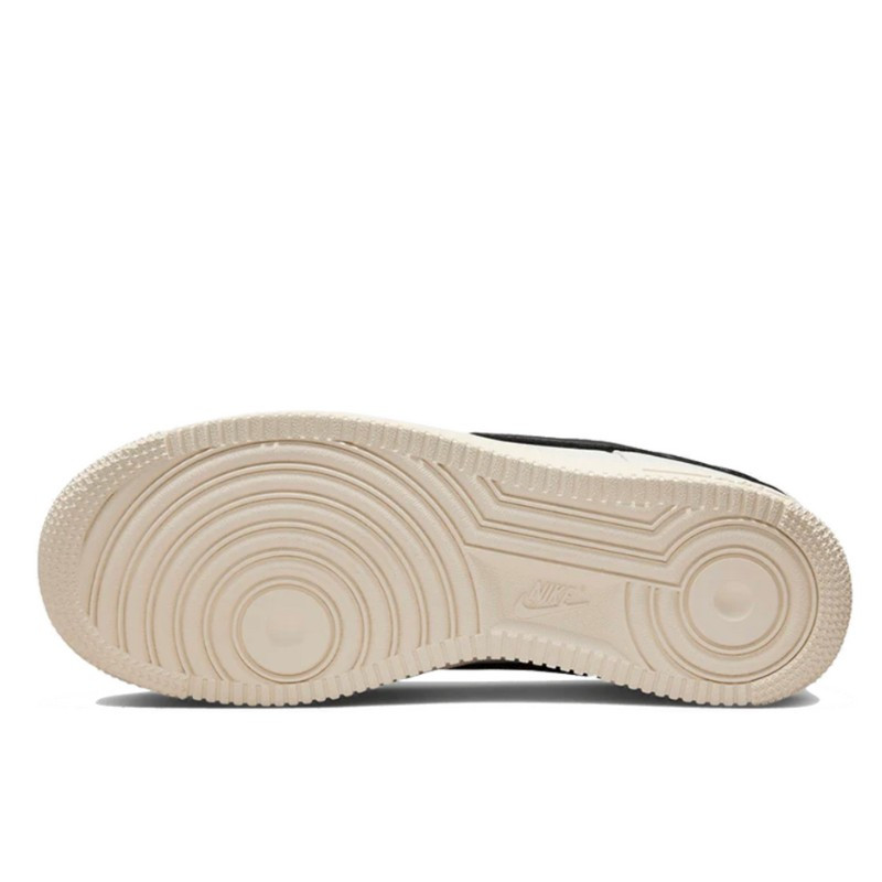 Nike Nike Air Force 1 '07 Quilted Swoosh Phantom Black Wit