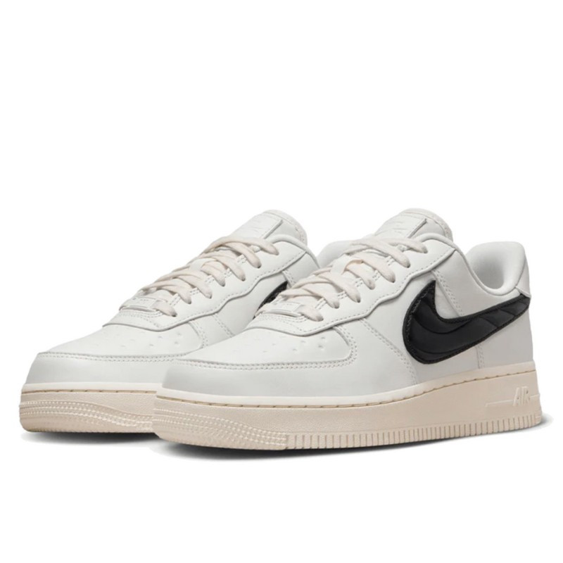 Nike Nike Air Force 1 '07 Quilted Swoosh Phantom Black Wit