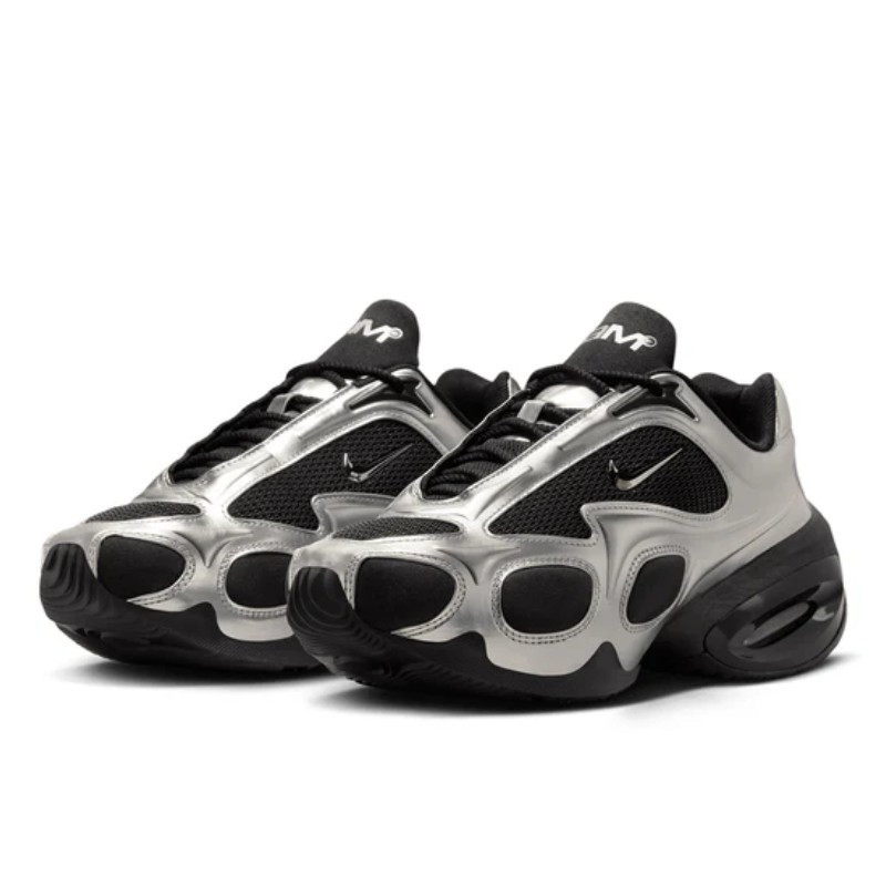 Nike Nike Air Max Muse Black Metallic Silver Zwart