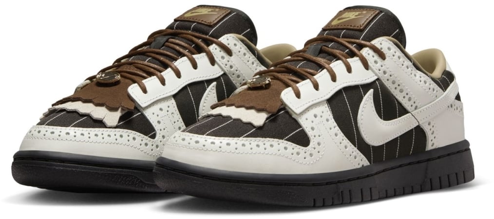 Nike Dunk Low Lx Brogue Pinstripe Sneakers Divers