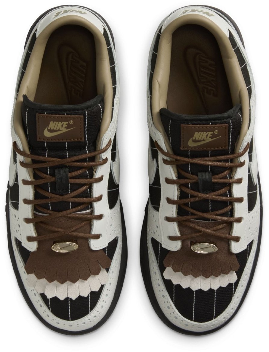 Nike Dunk Low Lx Brogue Pinstripe Sneakers Divers