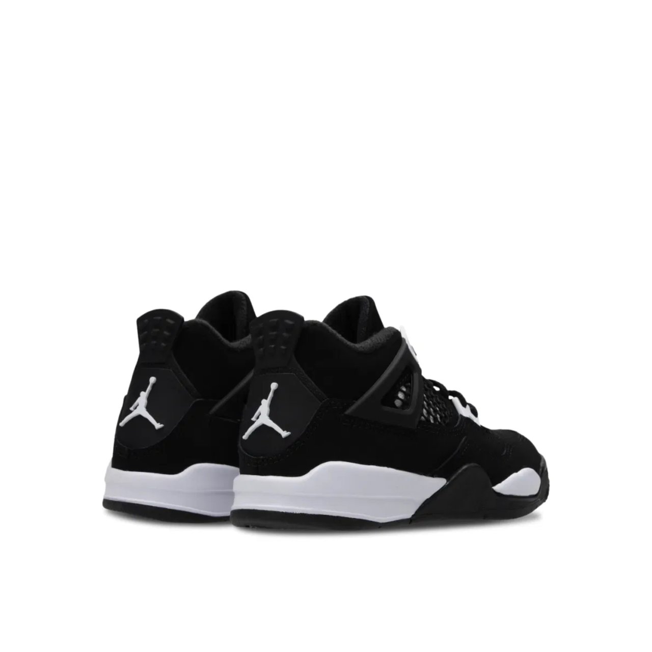 Nike Air Jordan 4 Retro White Thunder Enfants et Bébés Zwart