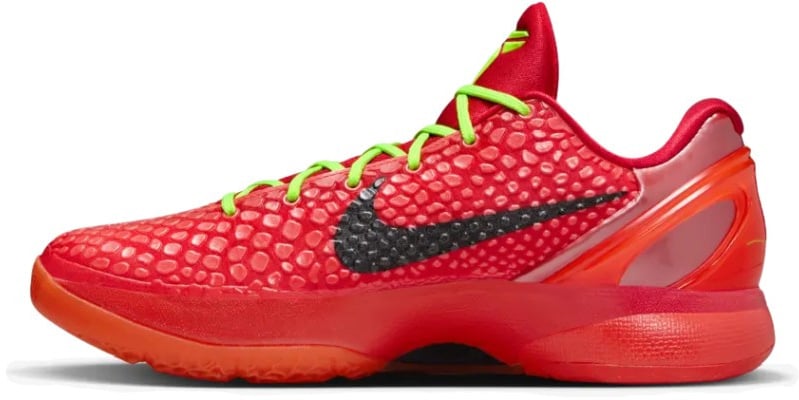 Nike Nike Kobe 6 Protro Reverse Grinch Rood
