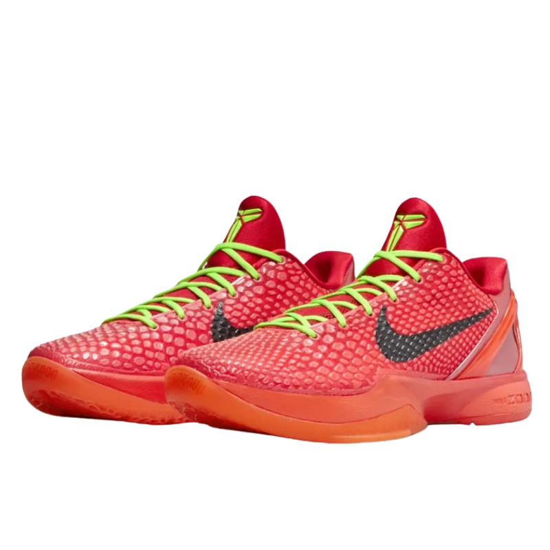 Nike Nike Kobe 6 Protro Reverse Grinch Rood