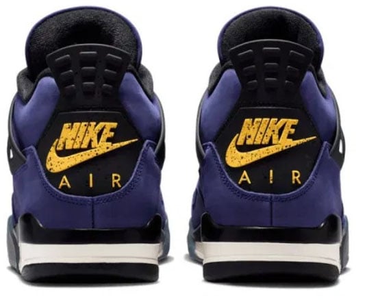 Nike Air Jordan 4 Retro Lakers Paars