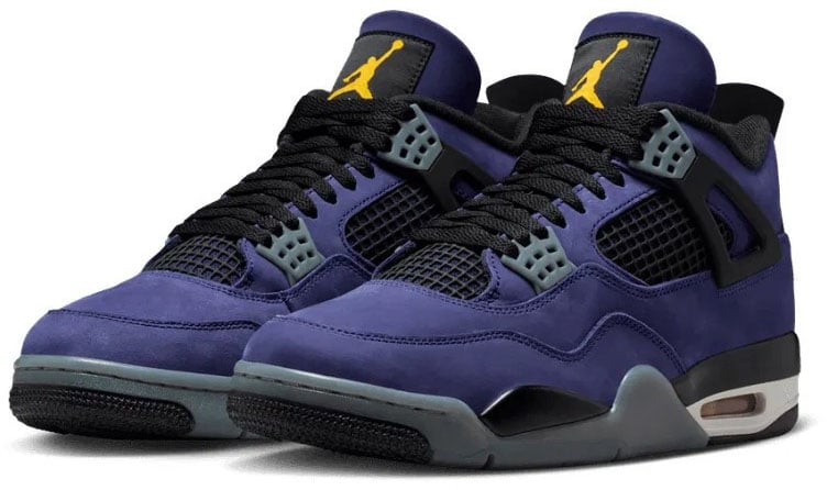 Nike Air Jordan 4 Retro Lakers Paars