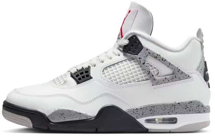 Nike Air Jordan 4 Retro White Cement (2025) Wit
