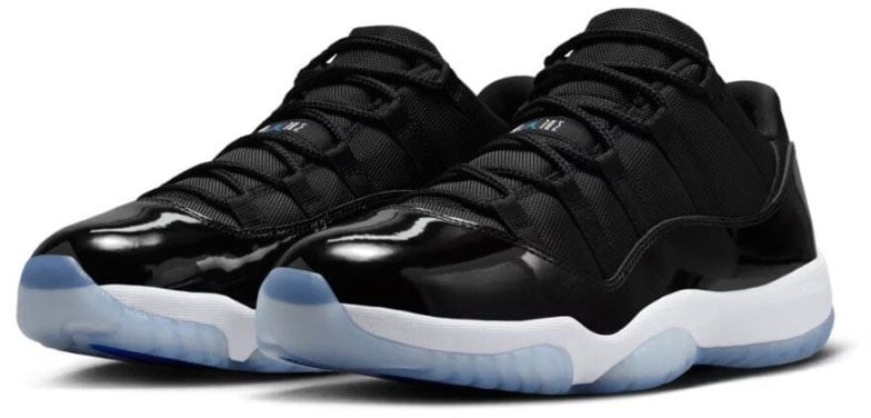 Nike Air Jordan 11 Retro Low Space Jam Zwart